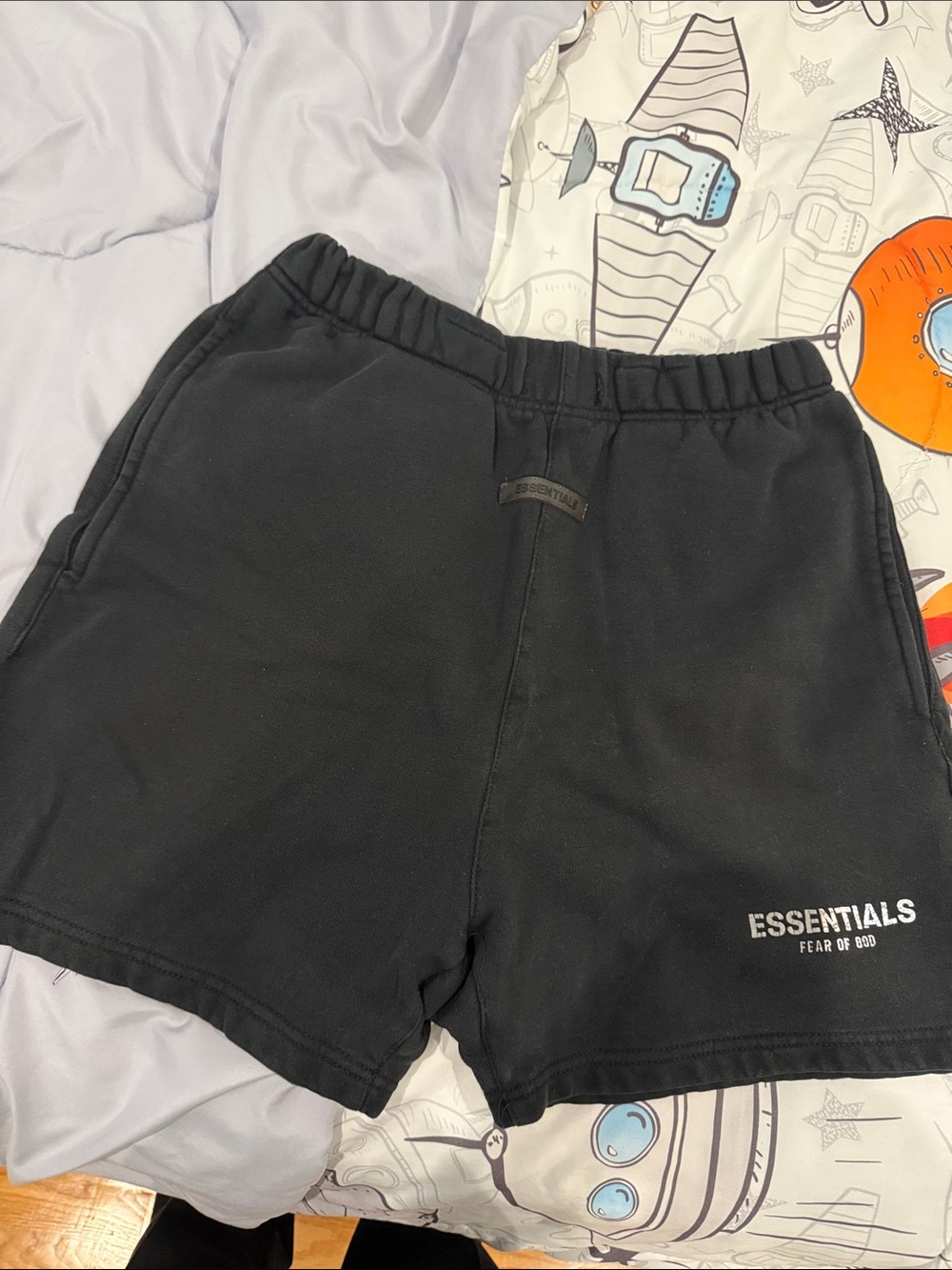 Fear of God ESSENTIALS Black Athletic Shorts